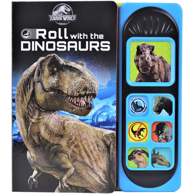 Jurassic World: Roll with the Dinosaurs Sound Book