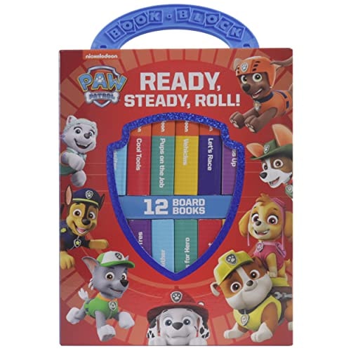 Nickelodeon PAW Patrol: Ready, Steady, Roll! 12 Board Books