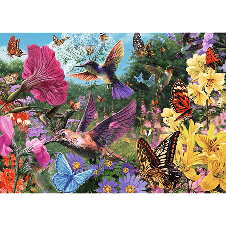 Trefl: Tea Time: Hummingbird Garden - 1000pc Jigsaw Puzzle