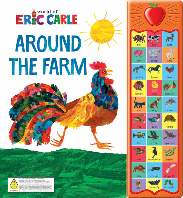 Eric Carle Around The Farm Apple Play A Sound