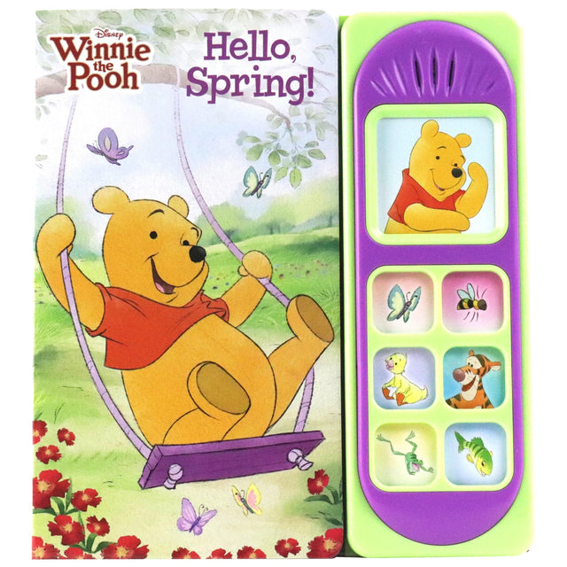 Disney Winnie The Pooh Hello Spring Little Sound Book