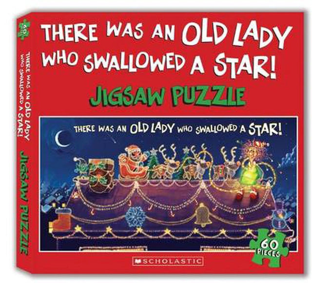 There Was an Old Lady Who Swallowed a Star + Jigsaw