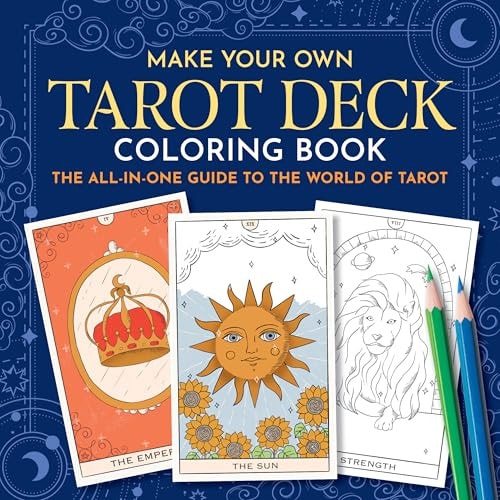 Make Your Own Tarot Deck Coloring Book