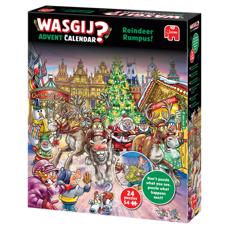 Wasgij Advent Calendar #2 - Reindeer Rumpus!