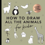 All the Animals: How to Draw Books for Kids with Dogs, Cats, Lions, Dolphins, and More (Summer Activity Book for Kids) (Mini)