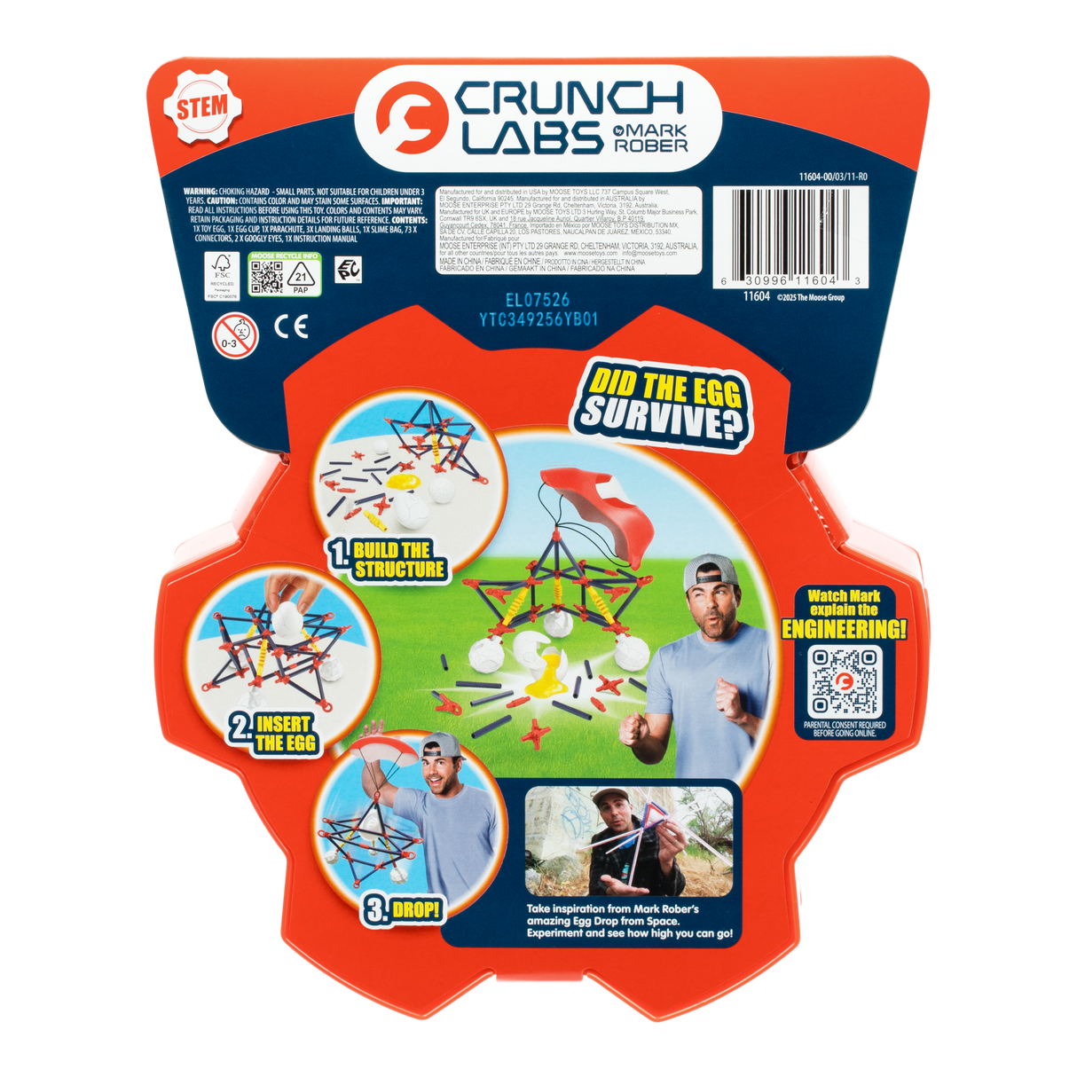 Crunch Labs: Crunch Kits - Skyfall Egg Drop Challenge