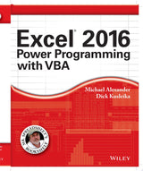 Excel 2016 Power Programming with VBA