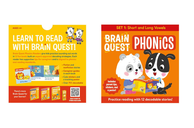 Brain Quest Phonics Readers: Set 1