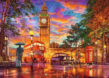 Ravensburger: Sunset at Parliament Square London Puzzle 1000 Pieces