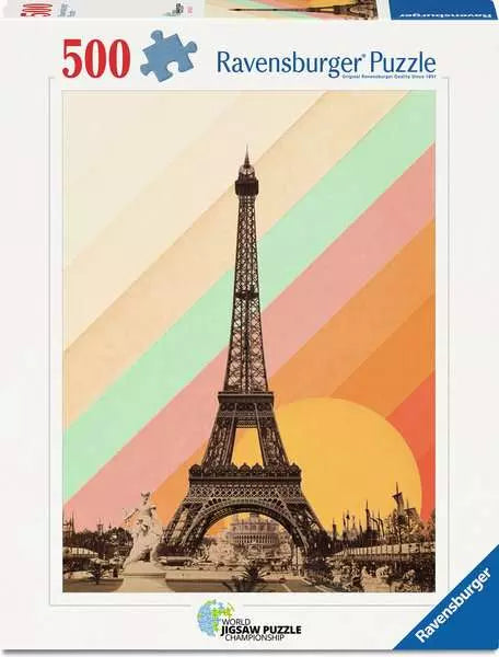 Ravensburger: Paris Rainbow Puzzle - 500 Piece