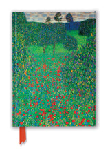 Gustav Klimt: Poppy Field (Foiled Journal)