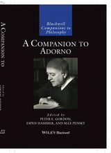 A Companion to Adorno