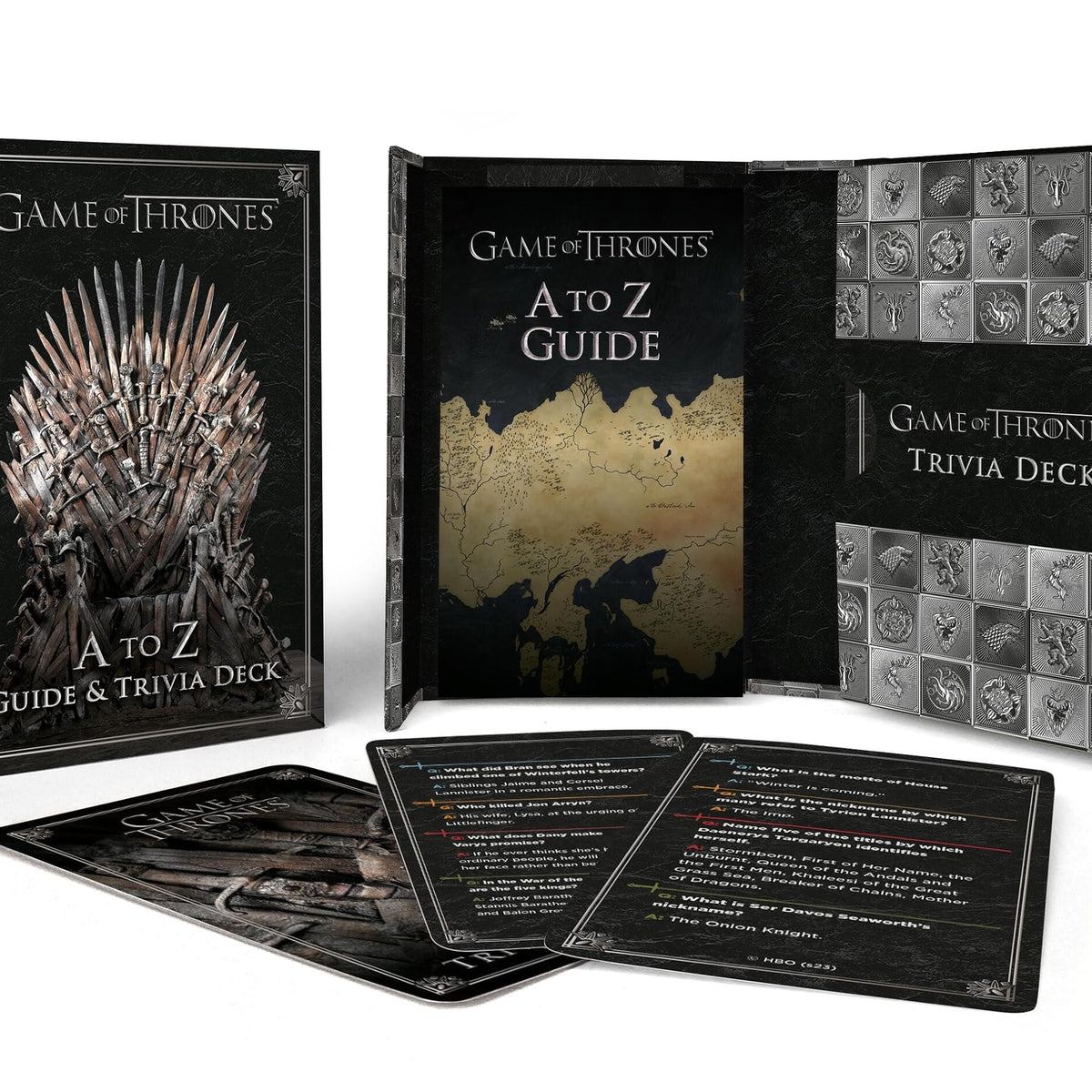 Game of Thrones: A to Z Guide & Trivia Deck by Jim McDermott – Book Hero