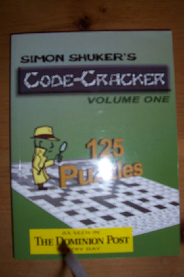Simon Shuker's Code-Cracker, Volume One