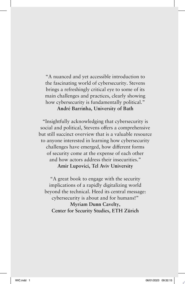 What Is Cybersecurity For?