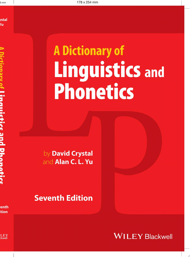 A Dictionary of Linguistics and Phonetics
