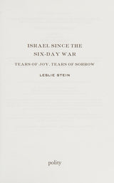 Israel Since the Six-Day War