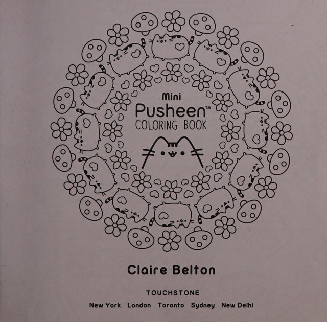 Mini Pusheen Coloring Book