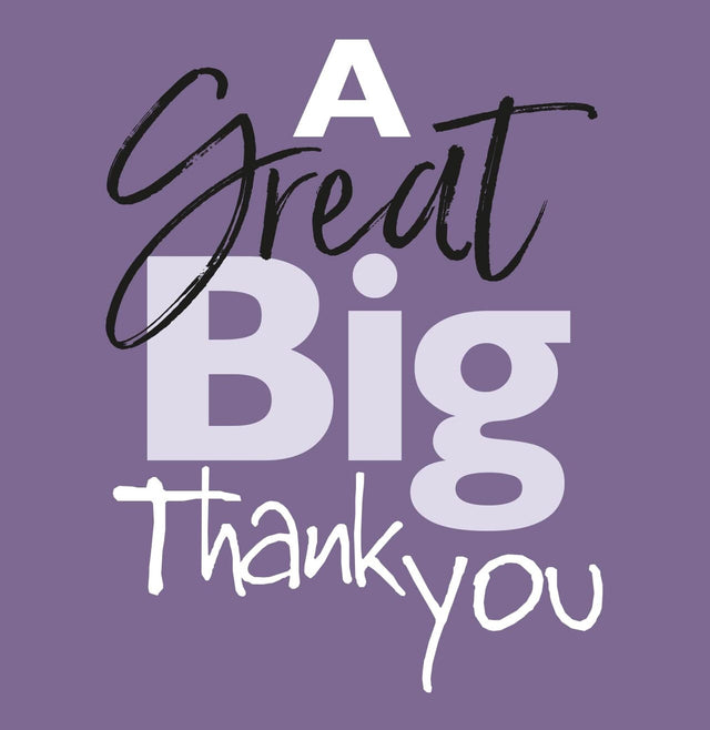 Thank You A Great Big