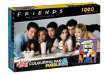 Friends: Adult Colouring Pad and Puzzle (Warner Bros.: 1000 pieces)