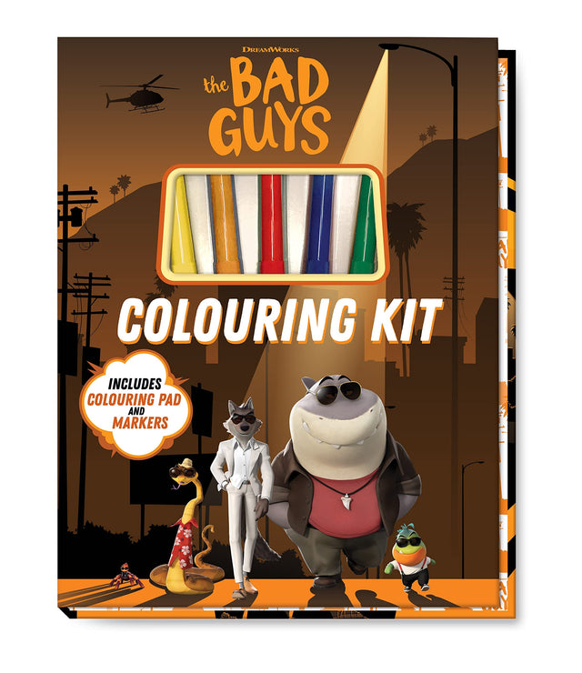 the Bad Guys: Colouring Kit (DreamWorks)