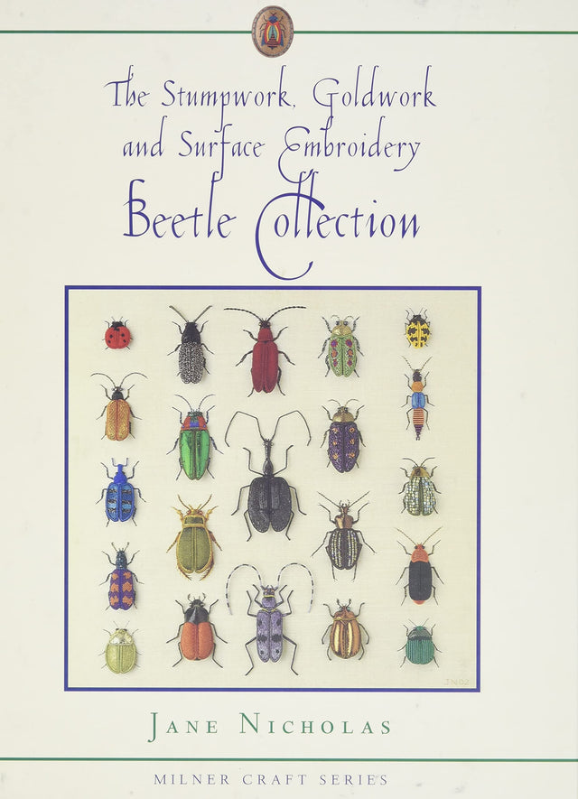 Stumpwork, Goldwork & Surface Embroidery Beetle Collection