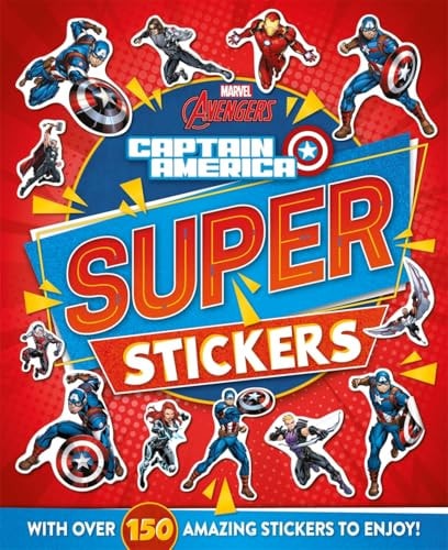 Marvel Avengers Captain America: Super Stickers