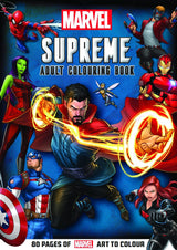 Marvel: Supreme Adult Colouring Book (Featuring Dr. Strange)