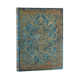 2026 Azure (Equinoxe) Ultra 12-month Day-at-a-Time Hardcover Flexi Dayplanner 2026 (Elastic Band Closure)