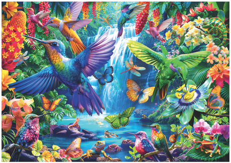 Trefl: Tropical Hummingbirds - 1000pc Jigsaw Puzzle