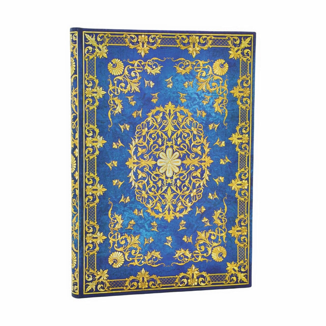 Silk Sky (Guiding Star) Midi Lined Hardcover Journal (Elastic Band Closure)