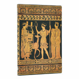 Gathering of Deities (Ancient Greek Pottery) Mini Lined Softcover Journal (Elastic Band Closure)