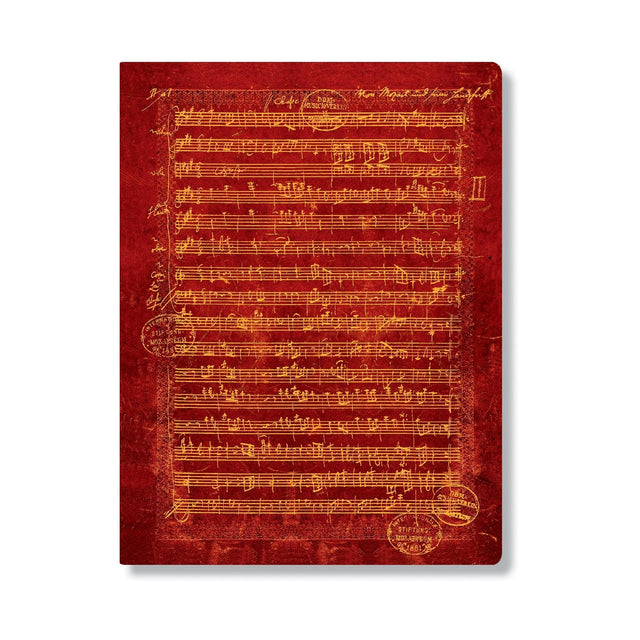 Mozart, The Hunt A4 Musical Staves (Embellished Manuscripts Collection) Cahier