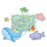 Orchard Toys: Under The Sea Wooden Nesting Puzzle