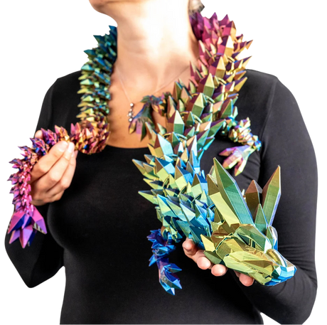 Turtle Creations: Jumbo Dragon - Jumbo Crystal Dragon (Paua Pearl)