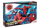Spider-Man 60th Anniversary: Adult Colouring Book and Puzzle Set (Marvel: 1000 Pieces)