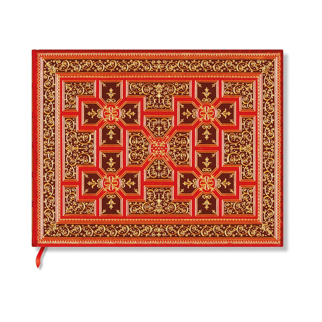 War of the Roses (Shakespeare’s Library) Unlined Hardcover Guest Book (Elastic Band Closure)