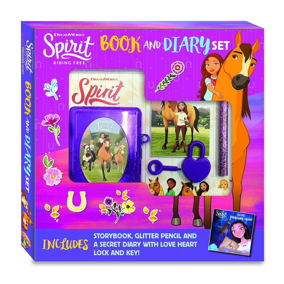 DreamWorks: Spirit Riding Free Book and Diary Set – Book Hero