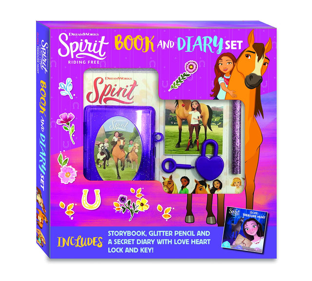 DreamWorks: Spirit Riding Free Book and Diary Set