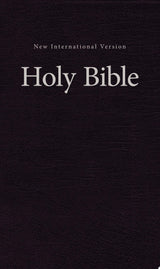 NIV, Church Bible (Value Pew Bible), Hardcover, Black