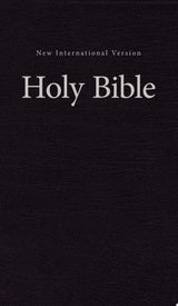 NIV, Church Bible (Pew Bible), Hardcover, Black, Comfort Print