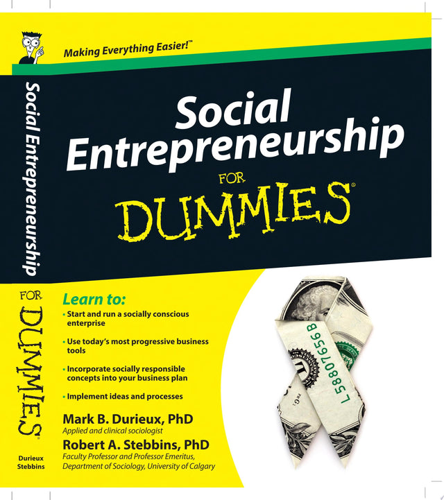 Social Entrepreneurship For Dummies