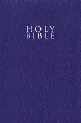 NIV, Gift and Award Bible, Leather-Look, Blue, Red Letter, Comfort Print