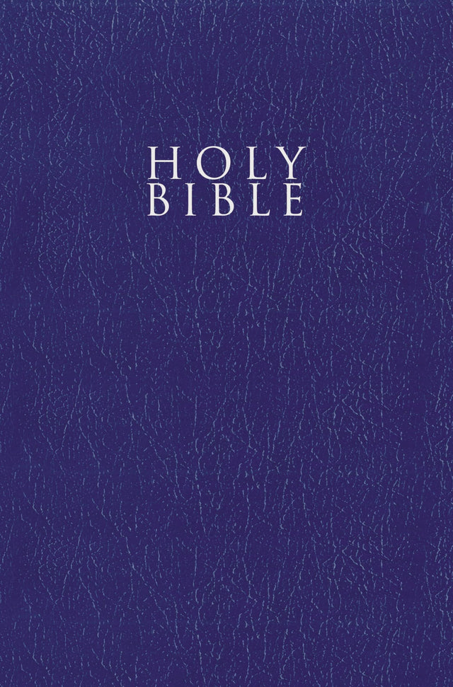 NIV, Gift and Award Bible, Leather-Look, Blue, Red Letter, Comfort Print