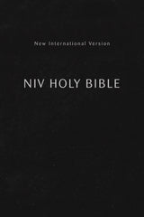 NIV, Holy Bible, Compact, Paperback, Black, Comfort Print