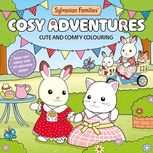 Sylvanian Families Cosy Adventures Colouring Book