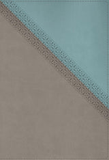 NIV Application Bible, Leathersoft, Teal/Grey, Red Letter, Thumb Indexed, Comfort Print