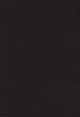 NIV Application Bible, Genuine Leather, Calfskin, Black, Red Letter, Comfort Print