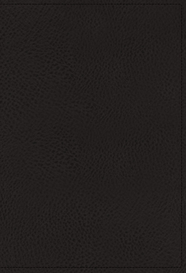 NIV Application Bible, Genuine Leather, Calfskin, Black, Red Letter, Comfort Print