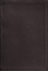 NIV Application Bible, Genuine Leather, Calfskin, Black, Red Letter, Thumb Indexed, Comfort Print